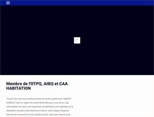 Tablet Screenshot of habitatconsult.ca